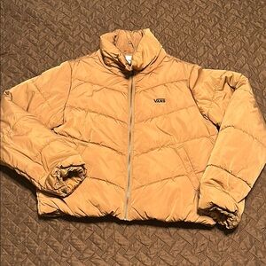 Vans Tan Puffer Jacket